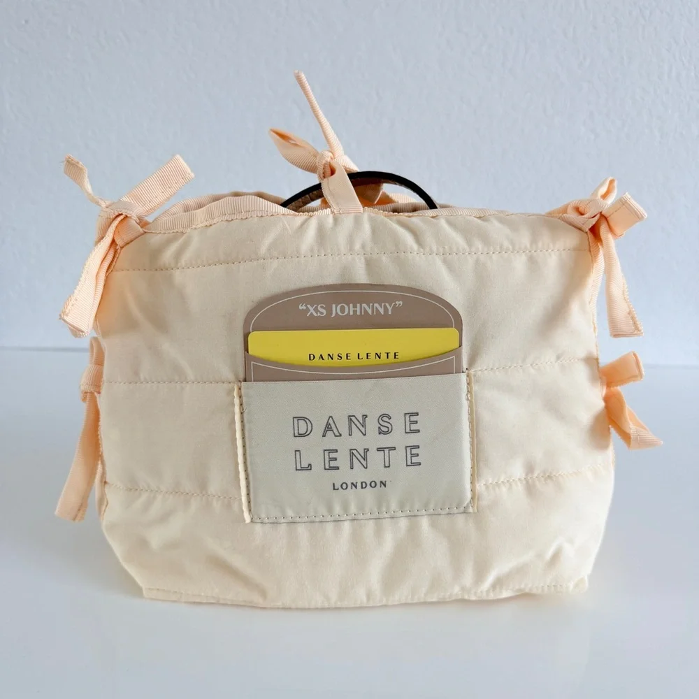DANSE LENTE Mini Johnny Croc-Embossed Leather Hexagonal Bucket Bag